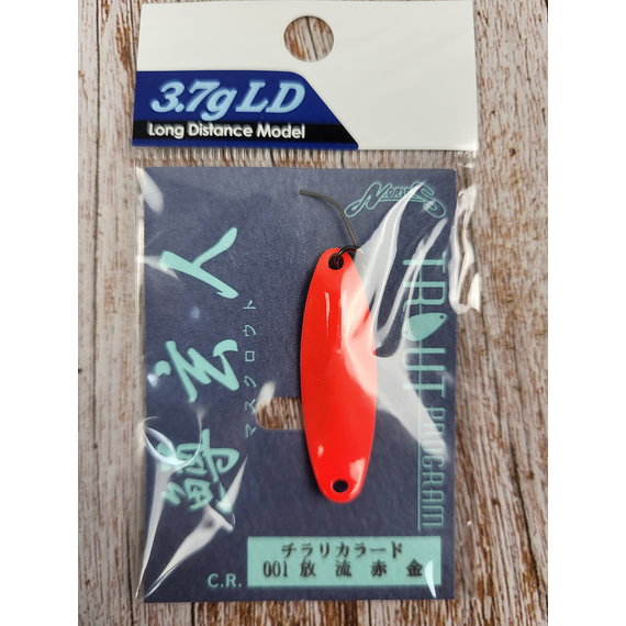 Блешня Nories Masukurouto 3.7g LD #001, Вес: 3.7г, Цвет блесны: 001, фото , изображение 2