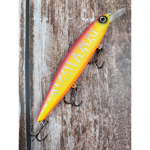 Воблер Deps Balisong Minnow 130SP 130mm 24.8g #06 Red Tiger, Размер/Вес: 130мм/24.8г, Цвет воблера: 06, фото , изображение 7