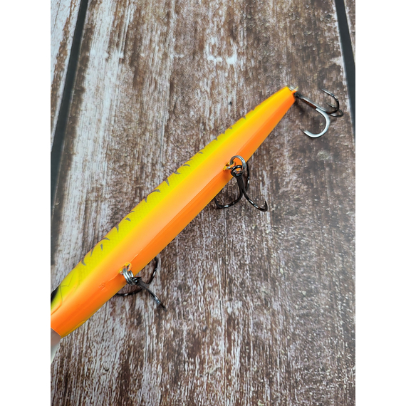 Воблер Deps Balisong Minnow 130SP 130mm 24.8g #06 Red Tiger, Размер/Вес: 130мм/24.8г, Цвет воблера: 06, фото , изображение 8