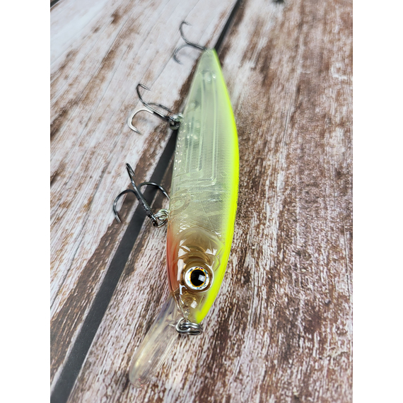 Воблер Deps Balisong Minnow 130SP 130mm 24.8g #38 Clear Chart Back, Розмір/Вага: 130мм/24.8г, Колір воблера: 38, фото , изображение 8