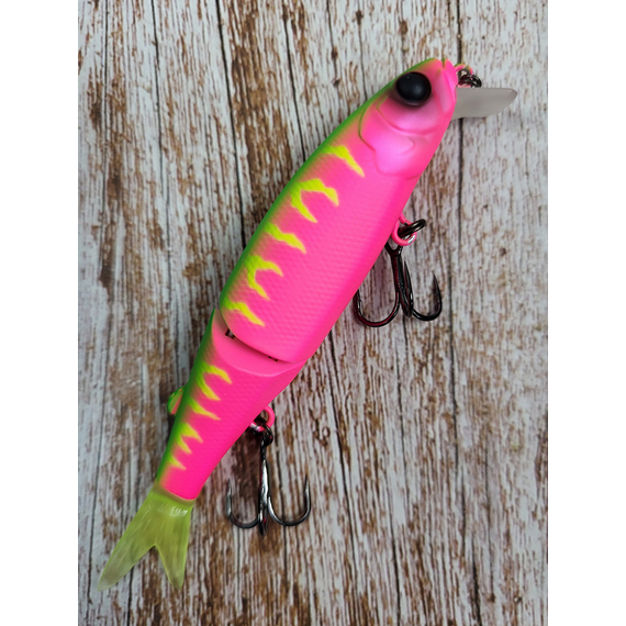 Воблер Jackall Tiny Magallon 88мм 7.2г Dragon Fruit Mat Tiger, Размер/Вес: 88мм/7.2г, Цвет воблера: Dragon Fruit Mat Tiger, фото , изображение 5