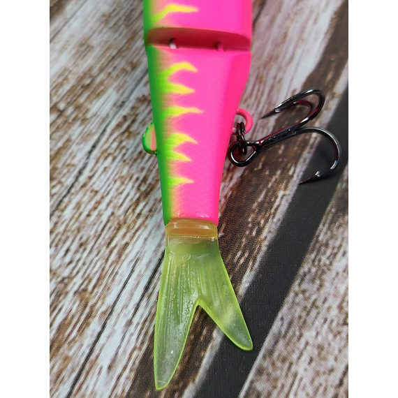 Воблер Jackall Tiny Magallon 88мм 7.2г Dragon Fruit Mat Tiger, Размер/Вес: 88мм/7.2г, Цвет воблера: Dragon Fruit Mat Tiger, фото , изображение 8