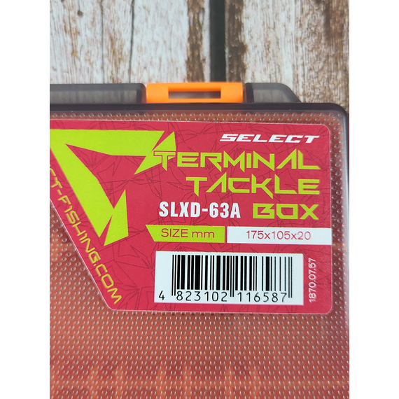 Коробка Select Terminal Tackle Box SLXD-63A 17.5x10.5x2cm, Модель: SLXD-63A, фото , изображение 6