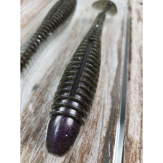 Силікон Keitech Swing Impact FAT 7.8" (2 шт/упак), колір:483 kokanee salmon, Довжина силікону: 7.8" (19.8 см), Колір силікону: 483 kokanee salmon, фото , изображение 6