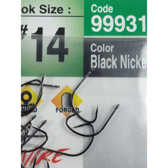 Крючок Decoy KR-33 Maggot #14 (16 шт/уп), фото , изображение 6