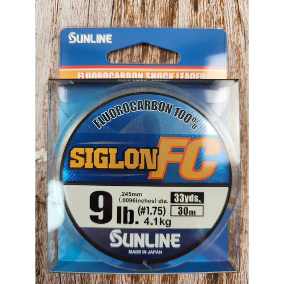 Флюорокарбон Sunline SIG-FC 30м 0.245мм 4.1кг поводковый, Діаметр: 0.245, фото , изображение 3