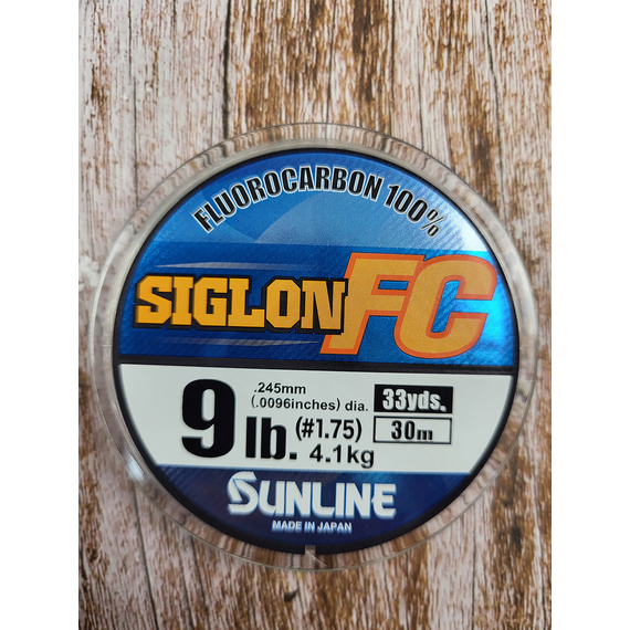 Флюорокарбон Sunline SIG-FC 30м 0.245мм 4.1кг поводковый, Діаметр: 0.245, фото , изображение 5