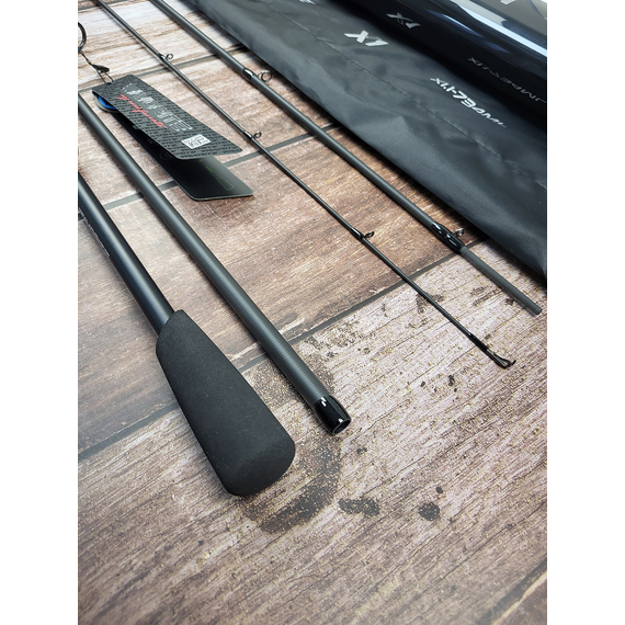 Спінінг Favorite X1.1 Travel 734ML (2.21м, 5–18г, Ex.Fast, 4 секції) — універсал тревел для берегового лову та легкого джига й воблерів, Модель: 2.21m 5-18g, фото , изображение 11