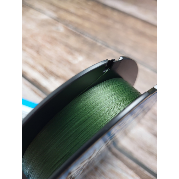 Шнур Sunline Siglon PE х4 300m (темн-зел.) #1.2/0.187mm 20lb/9.2kg, Диаметр: #1.2/0.187mm, Размотка: 300m, Выберите цвет: темно-зеленый, фото , изображение 6