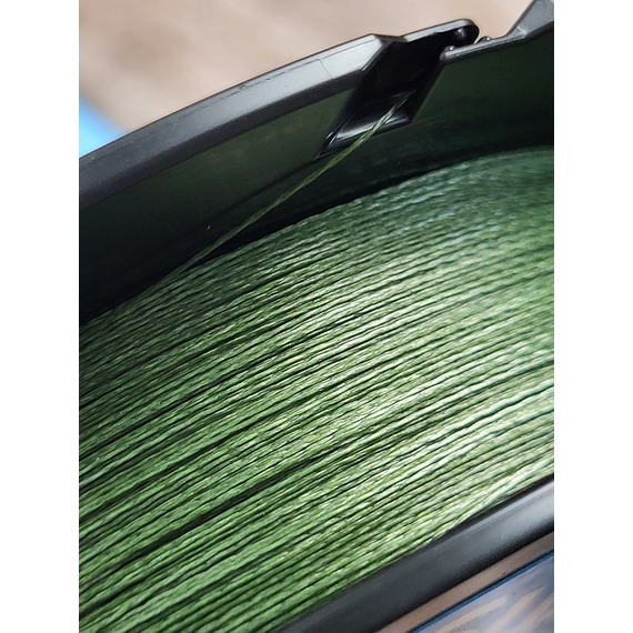 Шнур Sunline Siglon PE х4 300m (темн-зел.) #1.5/0.209mm 25lb/11.0kg, Диаметр: #1.5/0.209mm, Размотка: 300m, Выберите цвет: темно-зеленый, фото , изображение 7