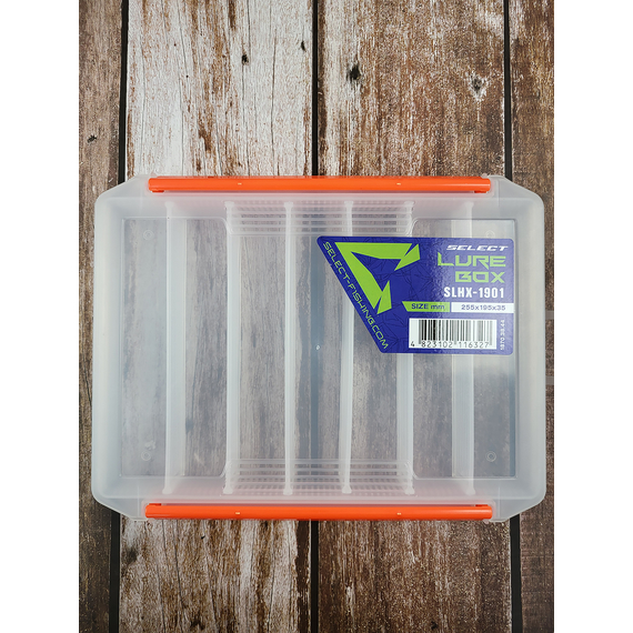 Коробка Select Lure Box SLHX-1901 25.5х19.5х3.5cm, Розмір коробки: 25.5х19.5х3.5 см, Модель: SLHX-1602, фото , изображение 4