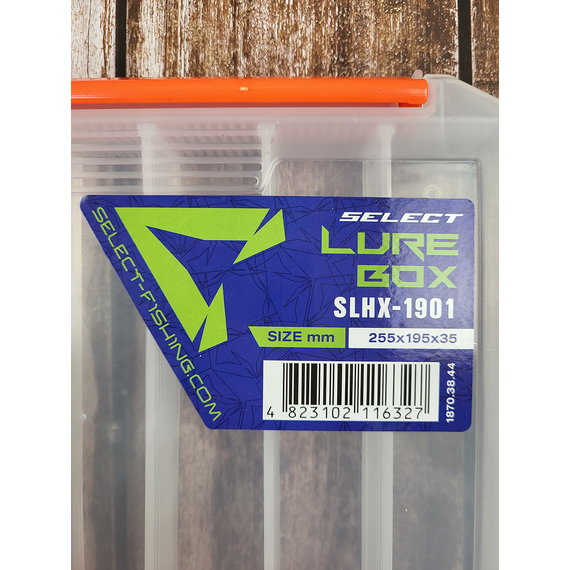 Коробка Select Lure Box SLHX-1901 25.5х19.5х3.5cm, Розмір коробки: 25.5х19.5х3.5 см, Модель: SLHX-1602, фото , изображение 5