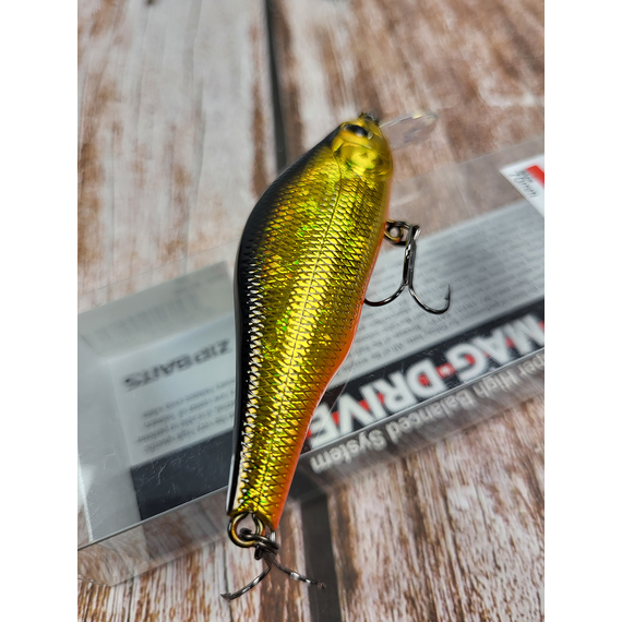 Воблер ZipBaits Khamsin 70-SP-SR, 70mm 9.5g #050 (1.0-1.5m), Розмір/Вага: 70mm/9.5g, Колір воблера: #050, фото , изображение 9