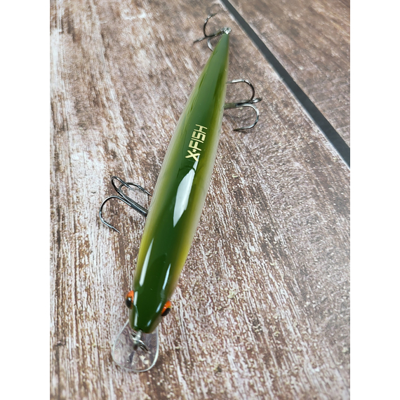 Воблер X-Fish Bigboy 150SP 150mm 23g #014 (0.5-1.5m), Розмір/Вага: 150mm/23g, Колір воблера: 014, фото , изображение 8