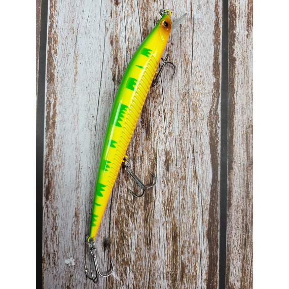 Воблер X-Fish Bigboy 150SP 150mm 23g #061 (0.5-1.5m), Розмір/Вага: 150mm/23g, Колір воблера: 061, фото , изображение 5