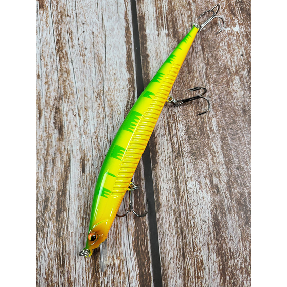 Воблер X-Fish Bigboy 150SP 150mm 23g #061 (0.5-1.5m), Розмір/Вага: 150mm/23g, Колір воблера: 061, фото , изображение 7