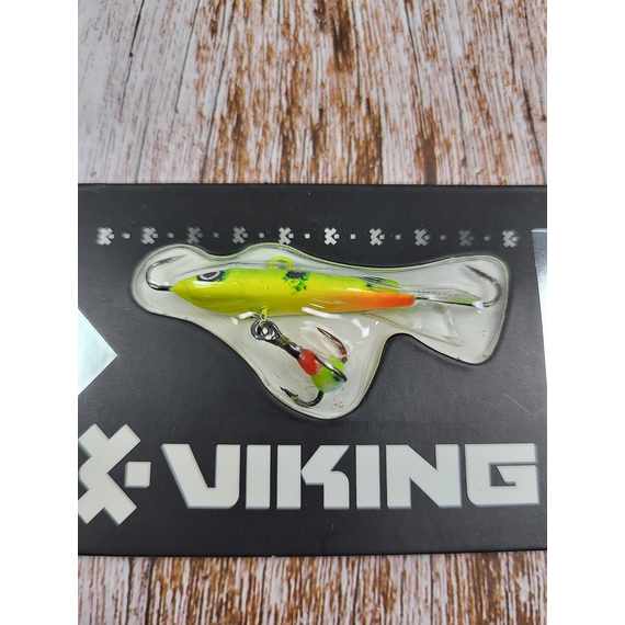 Балансир Viking Fishing Yeti Ice Jig 40mm 7.0g #05 Acid, Розмір/Вага: 40мм/7г, Колір балансиру: #5 Acid, фото , изображение 6