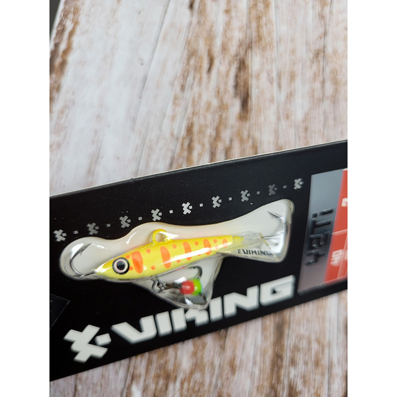 Балансир Viking Fishing Yeti Ice Jig 40mm 7.0g #6 Japanese School, Размер/Вес: 40мм/7г, Колір балансиру: #6 Japanese School, фото , изображение 4