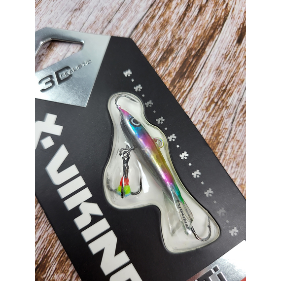 Балансир Viking Fishing Yeti Ice Jig 40mm 7.0g #16 European Values, Розмір/Вага: 40мм/7г, Колір балансиру: #16 European Values, фото , изображение 6