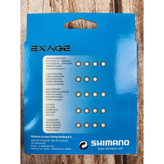 Леска SHIMANO EXAGE 150m 0.205mm 3.4kg, Диаметр: 0.205, Размотка: 150m, фото , изображение 5