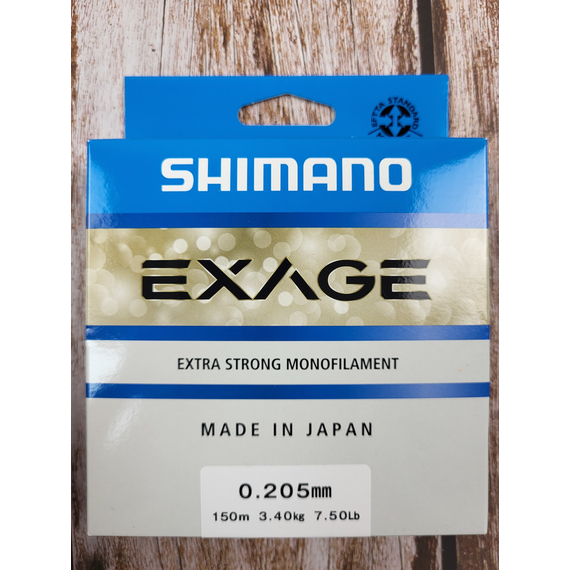 Леска SHIMANO EXAGE 150m 0.205mm 3.4kg, Диаметр: 0.205, Размотка: 150m, фото , изображение 4