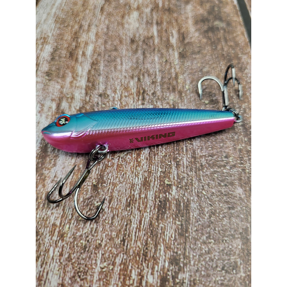 Зимовий воблер Viking Fishing Outcast Vib 70mm 21g #05 Blue Back (зимова приманка для ловлі з льоду), Колір: Blue Back, Розмір/Вага: 70мм/21г, фото , изображение 5