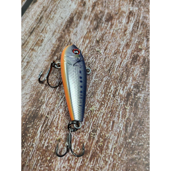 Зимовий воблер Viking Fishing Outcast Vib 40mm 7.0g #03 Alosa (зимова приманка для ловлі з льоду), Колір: Alosa, Розмір/Вага: 40мм/7г, фото , изображение 6