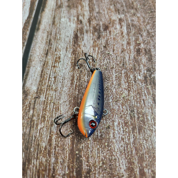 Зимовий воблер Viking Fishing Outcast Vib 40mm 7.0g #03 Alosa (зимова приманка для ловлі з льоду), Колір: Alosa, Розмір/Вага: 40мм/7г, фото , изображение 7