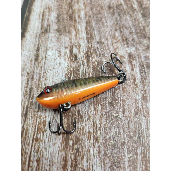 Зимний воблер Viking Fishing Outcast Vib 40mm 7.0g #04 Dark Moon (зимняя приманка для ловли со льда), Выберите цвет: Dark Moon, Размер/Вес: 40мм/7г, фото , изображение 5