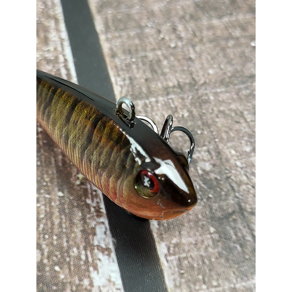 Зимний воблер Viking Fishing Outcast Vib 40mm 7.0g #04 Dark Moon (зимняя приманка для ловли со льда), Выберите цвет: Dark Moon, Размер/Вес: 40мм/7г, фото , изображение 7