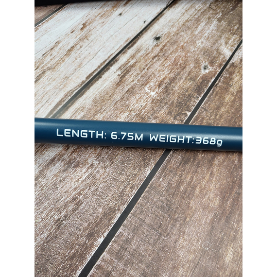 Болонське вудлище Brain Scout 7m, факт. довжина - 6,75m, 368g (телескопічне, з кільцями) + чохол та захист на кільця, Довжина: 7m, Тип вудлища: з кільцями (болонське), фото , изображение 5