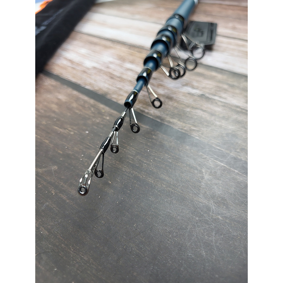 Болонське вудлище Brain Scout 7m, факт. довжина - 6,75m, 368g (телескопічне, з кільцями) + чохол та захист на кільця, Довжина: 7m, Тип вудлища: з кільцями (болонське), фото , изображение 10