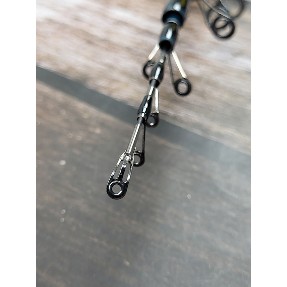 Болонське вудлище Brain Scout 7m, факт. довжина - 6,75m, 368g (телескопічне, з кільцями) + чохол та захист на кільця, Довжина: 7m, Тип вудлища: з кільцями (болонське), фото , изображение 11