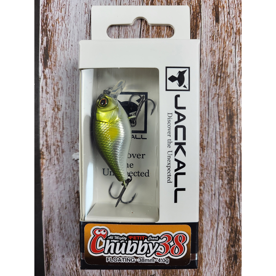 Воблер Jackall Chubby 38mm, 4гр, до 1м, Ayu, Розмір/Вага: 38мм/4г, Колір воблера: Ayu, фото , изображение 2