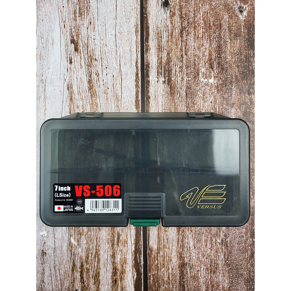 Коробка Meiho Versus VS-506 186х103х34mm к:black, фото , изображение 2