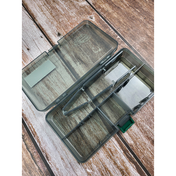 Коробка Meiho Versus VS-506 186х103х34mm к:black, фото , изображение 5