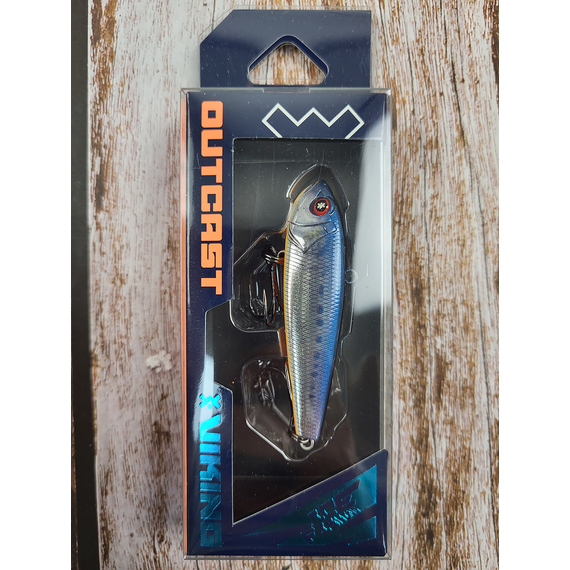 Зимовий воблер Viking Fishing Outcast Vib HV 60mm 16g #03 Alosa (зимова приманка для ловлі з льоду), Колір: Alosa, Розмір/Вага: 60мм/16г, фото , изображение 2