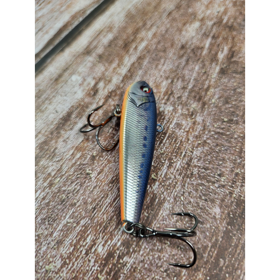 Зимовий воблер Viking Fishing Outcast Vib HV 60mm 16g #03 Alosa (зимова приманка для ловлі з льоду), Колір: Alosa, Розмір/Вага: 60мм/16г, фото , изображение 6