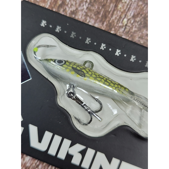 Балансир Viking Fishing Yeti Ice Jig 30mm 5.0g #13 Just Pike, Розмір/Вага: 30мм/5г, Колір балансиру: #13 Just Pike, фото , изображение 7