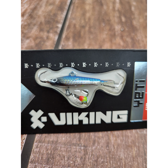 Балансир Viking Fishing Yeti Ice Jig 40mm 7.0g #03 Light Blue Glam, Розмір/Вага: 40мм/7г, Колір балансиру: #3 Light Blue Glam, фото , изображение 5