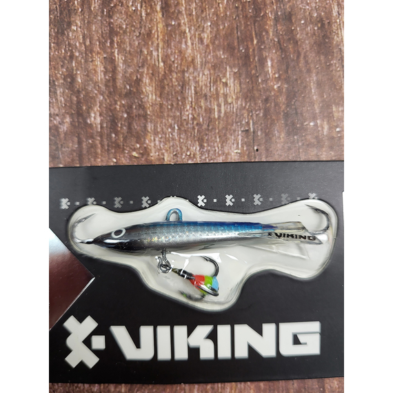 Балансир Viking Fishing Yeti Ice Jig 50mm 12.0g #03 Light Blue Glam, Розмір/Вага: 50мм/12г, Колір балансиру: #3 Light Blue Glam, фото , изображение 6