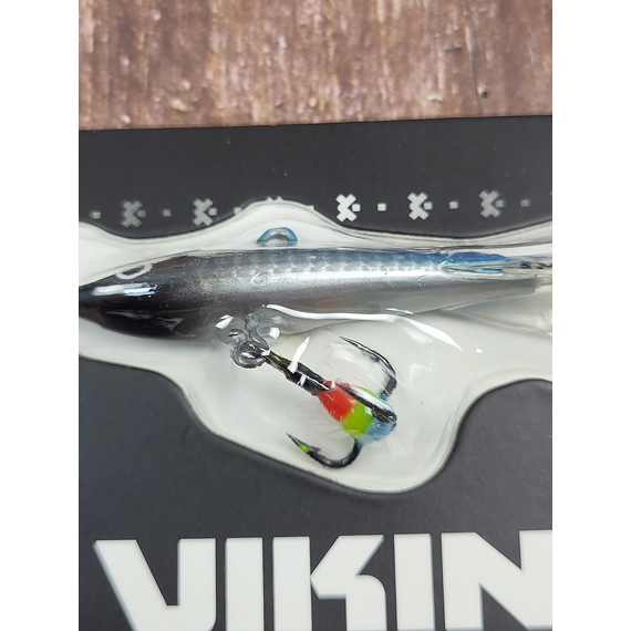 Балансир Viking Fishing Yeti Ice Jig 50mm 12.0g #03 Light Blue Glam, Розмір/Вага: 50мм/12г, Колір балансиру: #3 Light Blue Glam, фото , изображение 7