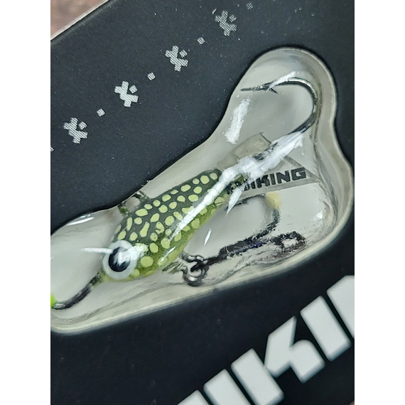 Балансир Viking Fishing Yeti Ice Jig 15mm 1.5g #13 Just Pike, Розмір/Вага: 15мм/1.5г, Колір балансиру: #13 Just Pike, фото , изображение 5