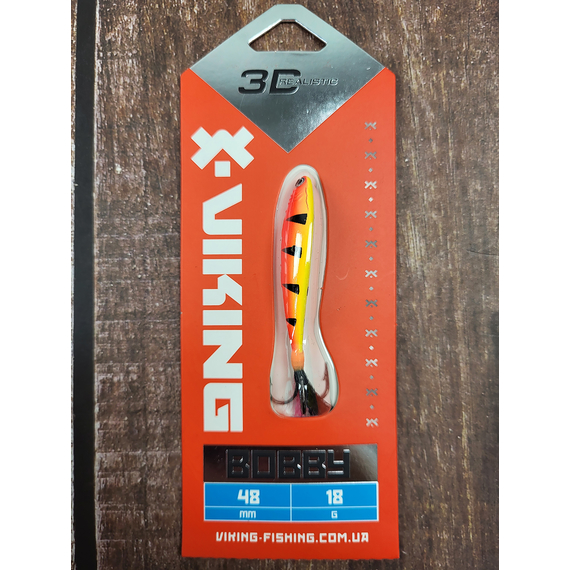 Бокоплав Viking Fishing Bobby 48mm 18.0g #15 Pink Moon, Розмір/Вага: 48мм/18г, Колір бокоплаву: #15 Pink Moon, фото , изображение 3