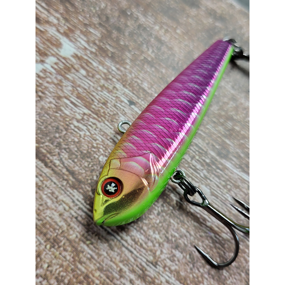 Зимний воблер Viking Fishing Outcast Vib 60mm 12.0g #10 Violet Dream (зимняя приманка для ловли со льда), Выберите цвет: Violet Dream, Размер/Вес: 60мм/12г, фото , изображение 6