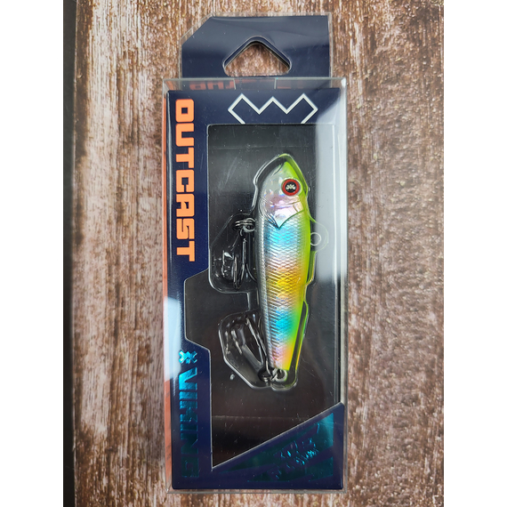 Зимовий воблер Viking Fishing Outcast Vib 50mm 10.0g #15 Pine Legend (зимова приманка для ловлі з льоду), Колір: Pine Legend, Розмір/Вага: 50мм/10г, фото , изображение 2