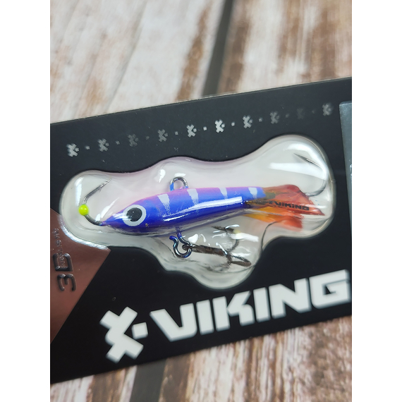 Балансир Viking Fishing Yeti Ice Jig 30mm 5.0g #09 Strange Perch, Розмір/Вага: 30мм/5г, Колір балансиру: #9 Strange Perch, фото , изображение 5