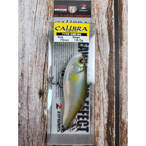 Воблер ZipBaits Calibra 75S 75mm 16.5g #030, Розмір/Вага: 75мм/16.5г, Колір воблера: 030, фото , изображение 4
