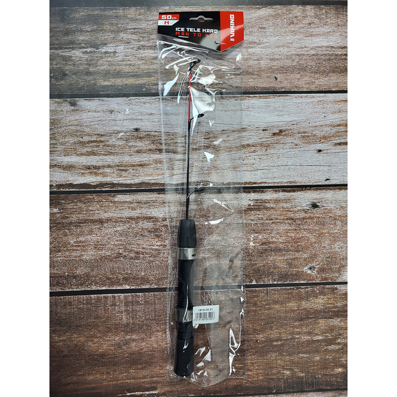 Зимова вудка телескопічна Viking Ice Tele Hard 50см — жорстка, тест до 40гр, Модель: тест до 40гр, фото , изображение 3