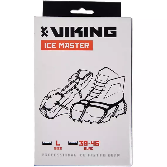 Льодоступи Viking Ice Master L (39–46) — для взуття 26–29 см, колір Cashmere Black, Розмір: L (39–46), Модель: Ice Master, фото , изображение 4
